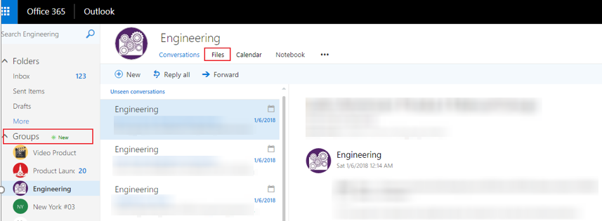 The Mailboxes forwarding to specific domains chart. The Mailboxes forwarding to specific domains chart.