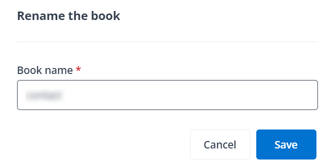 Rename the book window in end user portal/Teams app.