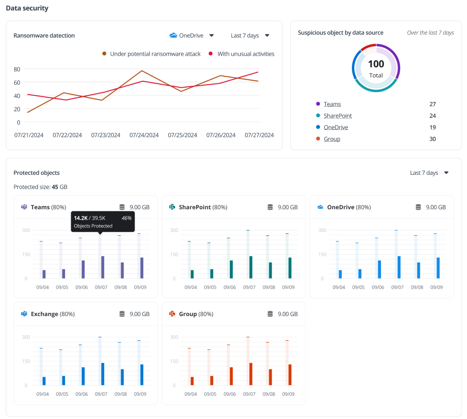 Data security section.