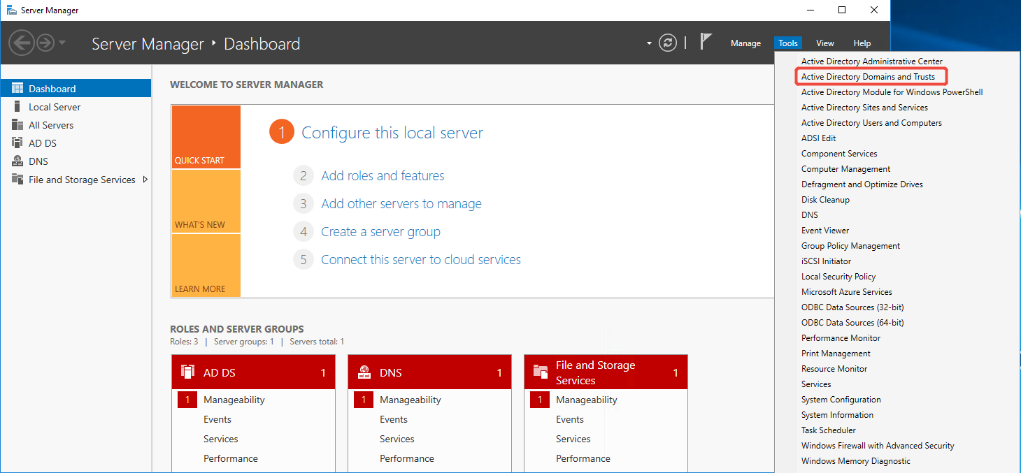 Server Manager Server Manager