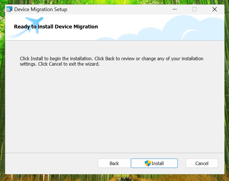 Install Device Agent Install Device Agent