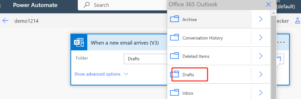 Changing parameters.