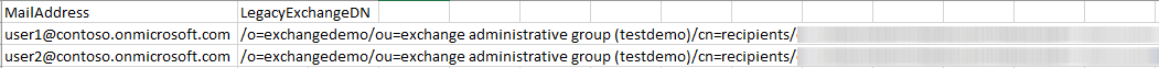 MailAddress_LegacyMapping.csv file MailAddress_LegacyMapping.csv file