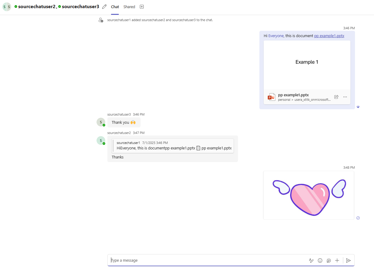 Source group chat without name. Source group chat without name.