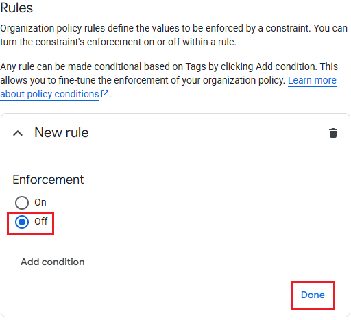 Selecting Off. Selecting Off.