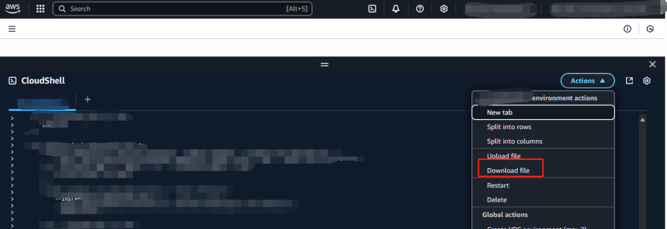The Download File button. The Download File button.
