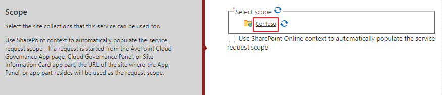 The organization name.