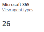 Microsoft 365 agents.