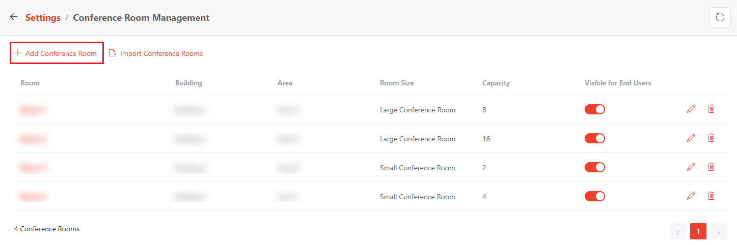 Add conference room.