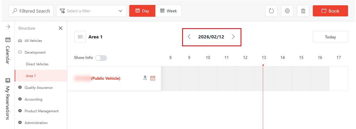 Change display date.