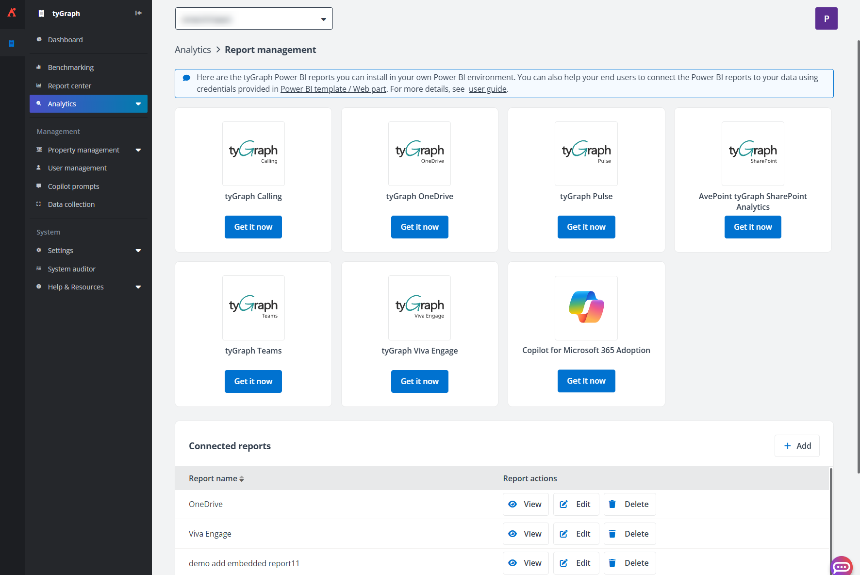 Subscription without Power BI Embedded Module.