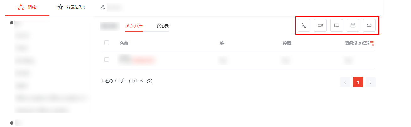 グループ アクション グループ アクション