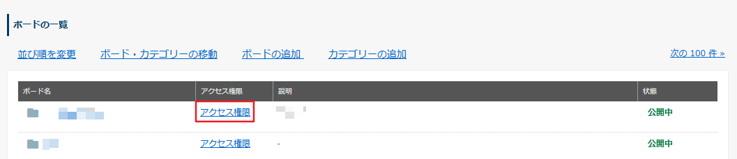 アクセス権限 アクセス権限